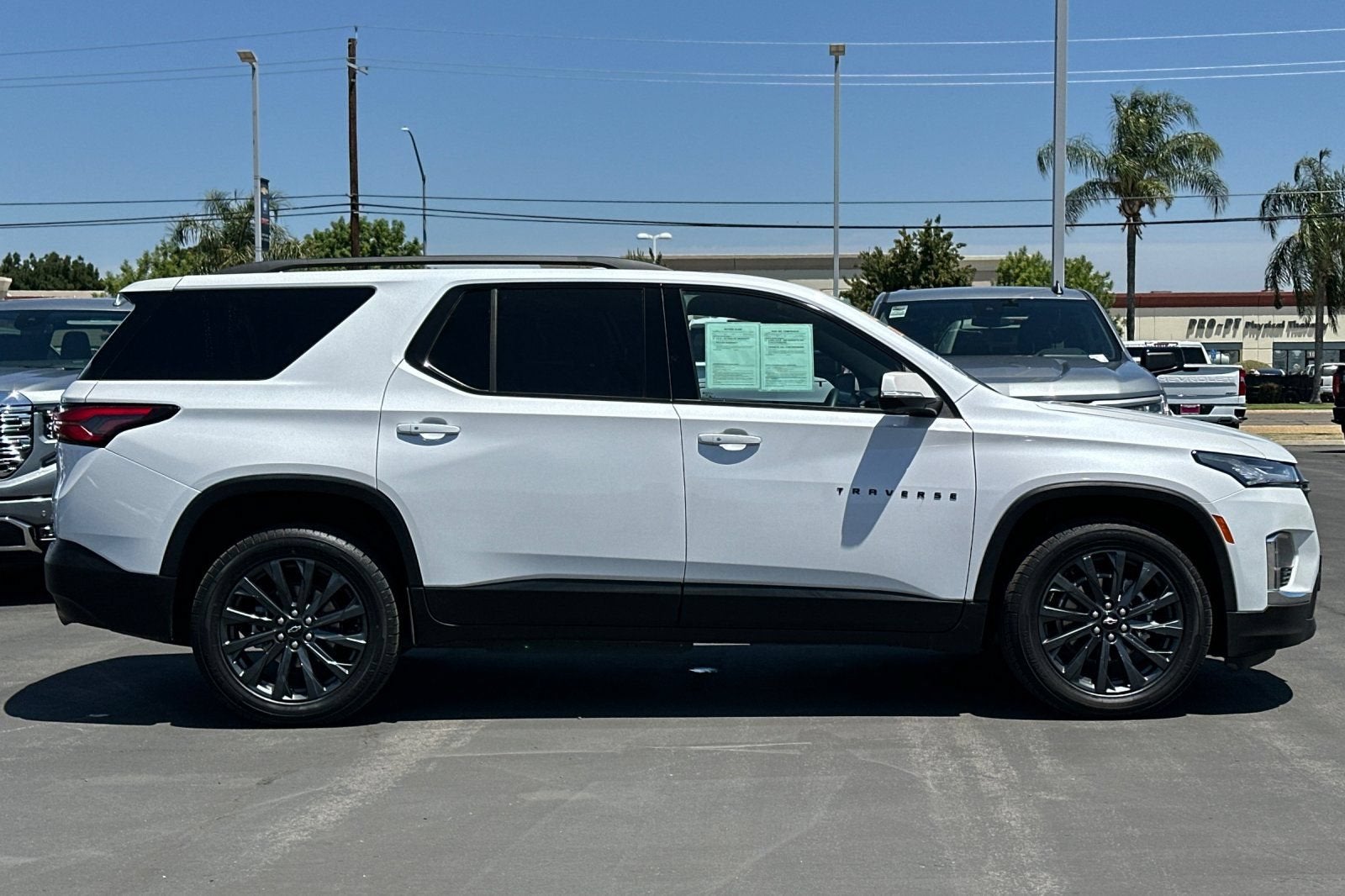 2023 Chevrolet Traverse — rear three-quarter view