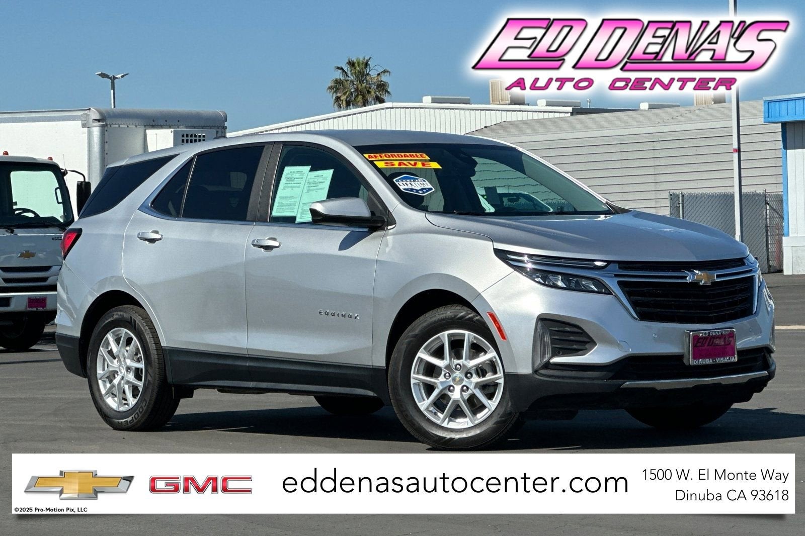 2022 Chevrolet Equinox LT in Silver Ice Metallic — front three-quarter view