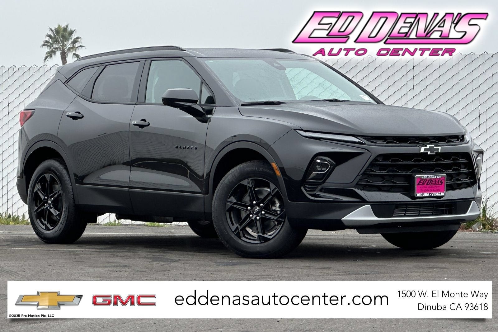 2026 Chevrolet Blazer 2LT in Black — front three-quarter view