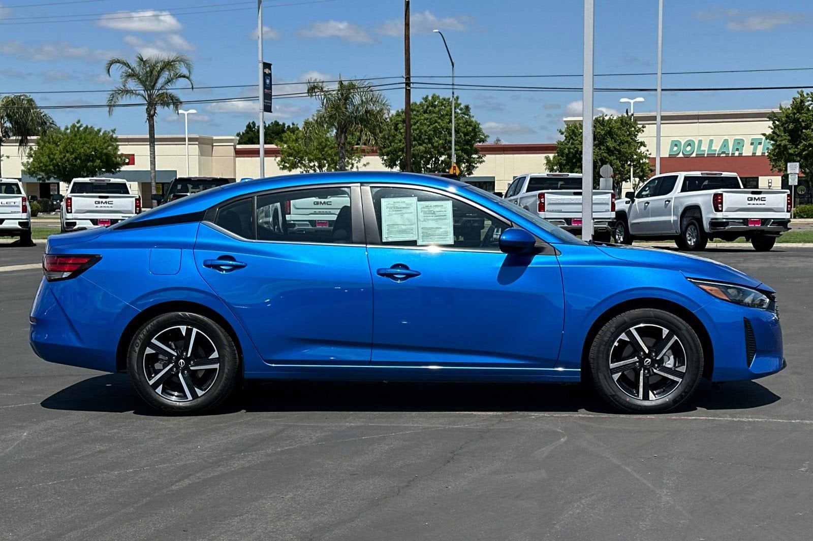 2025 Nissan Sentra — rear three-quarter view
