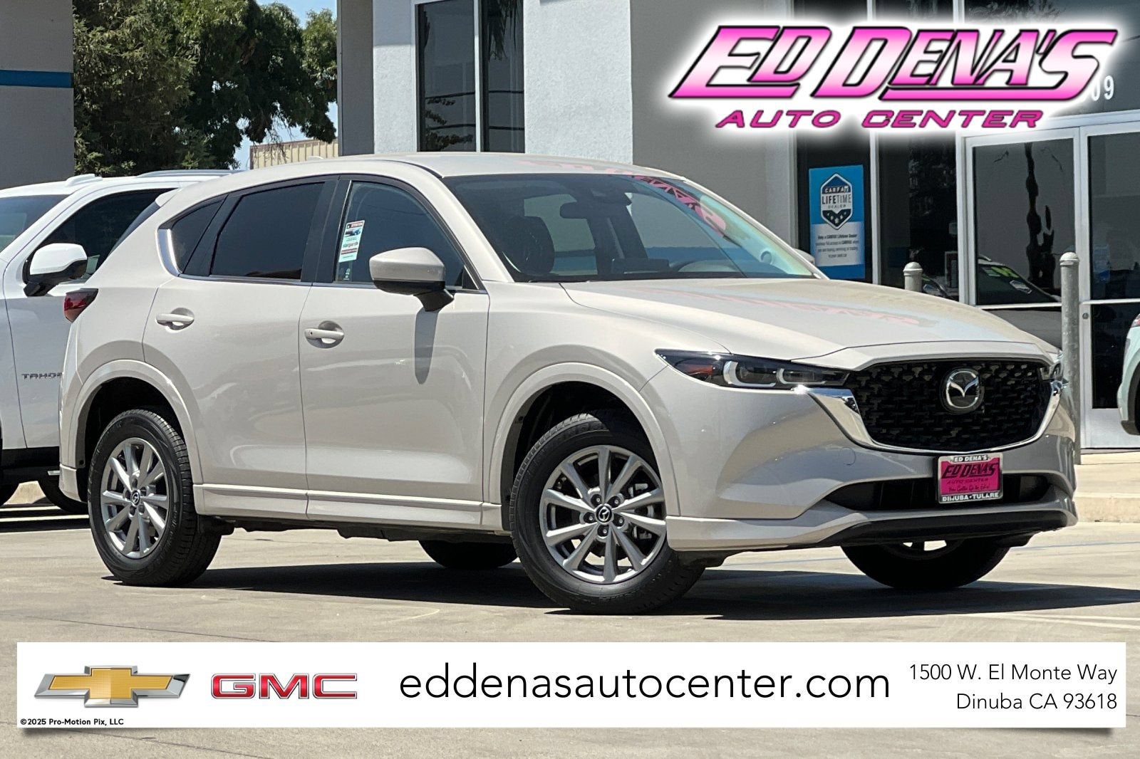 2025 Mazda Mazda CX-5 2.5 S Select Package in Platinum — front three-quarter view
