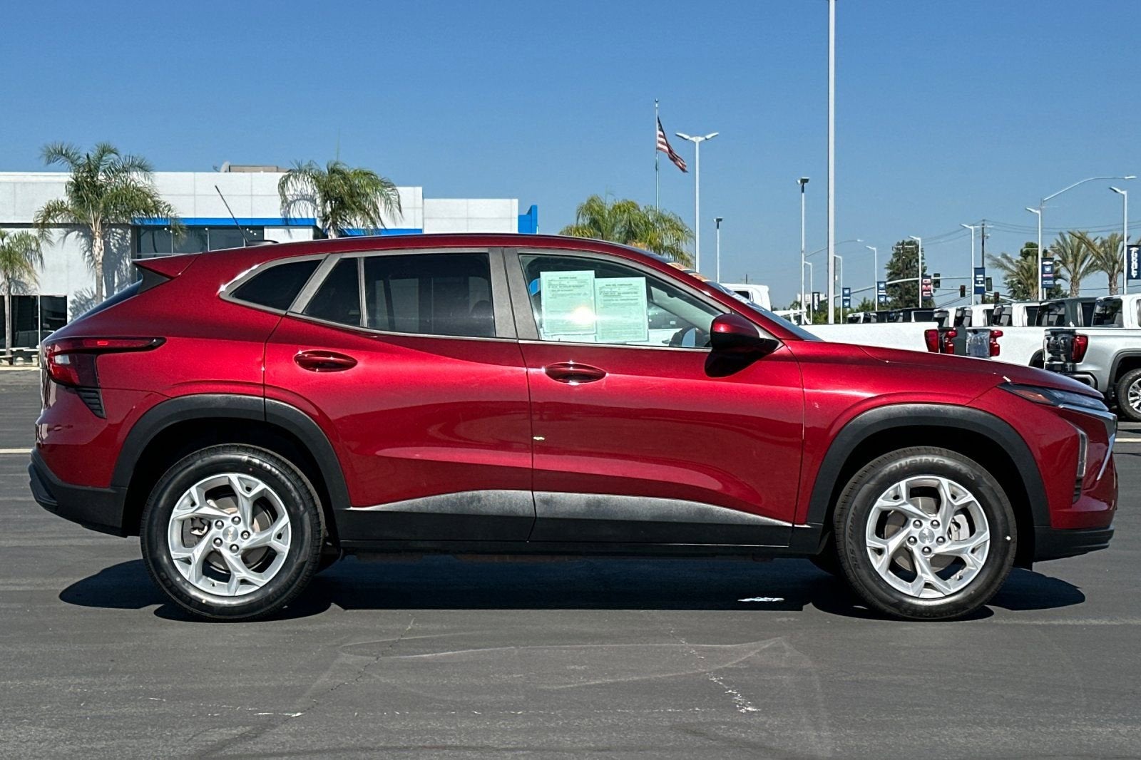 2024 Chevrolet Trax — rear three-quarter view