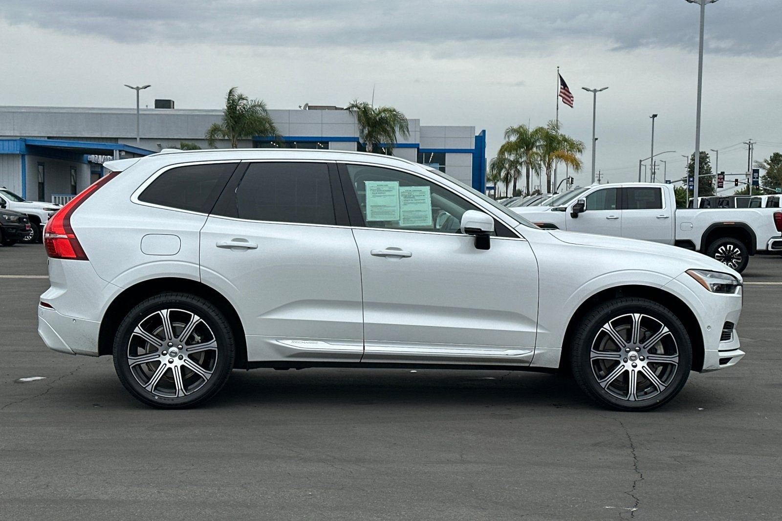 2021 Volvo XC60 — rear three-quarter view